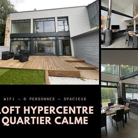 Superbe Loft Lumineux A Caen Lägenhet Exteriör bild