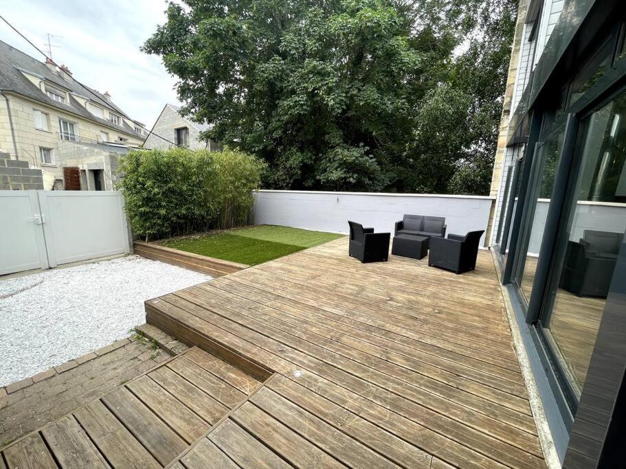 Superbe Loft Lumineux A Caen Lägenhet Exteriör bild