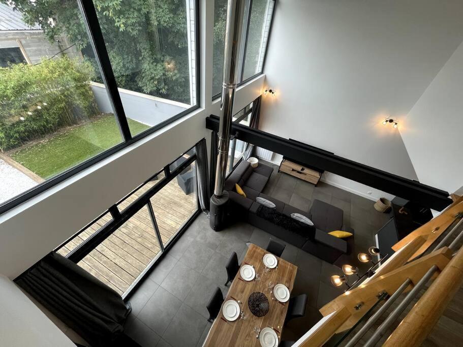 Superbe Loft Lumineux A Caen Lägenhet Exteriör bild